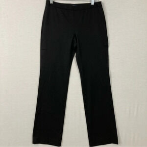 Brooks Brothers Lucia Fit Black 100% Wool Size Zip Straight Leg Pants size 4